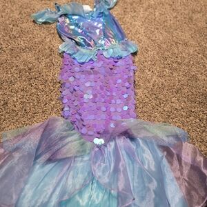 Mermaid Princess Kids Costume - Purple and Blue